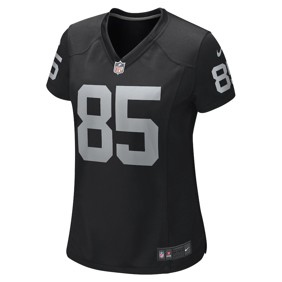 Cole Fotheringham 85 Las Vegas Raiders Team Game Black NFL Jersey Women's