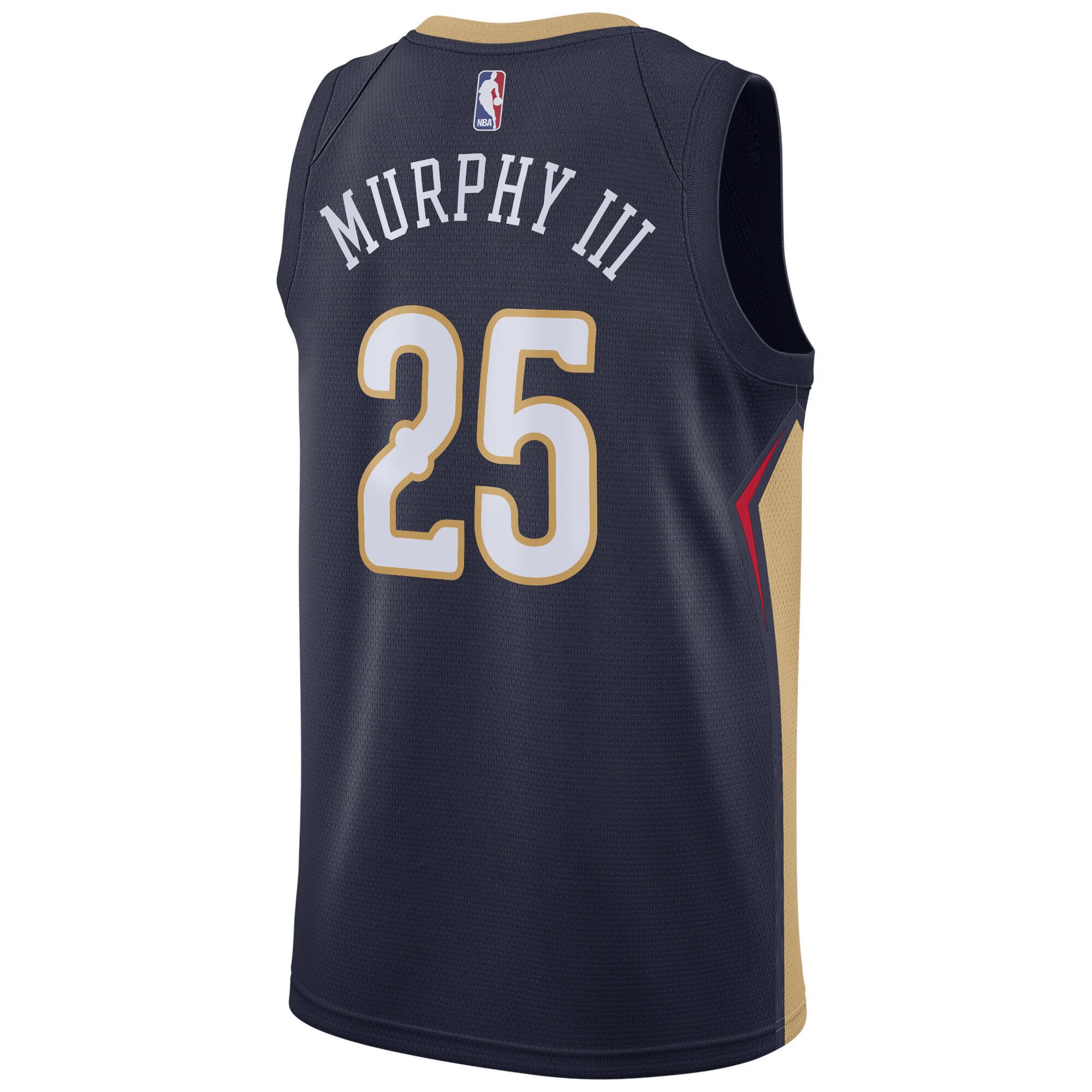 New Orleans Pelicans Swingman Navy Trey Murphy II Icon Edition NBA Jersey Youth