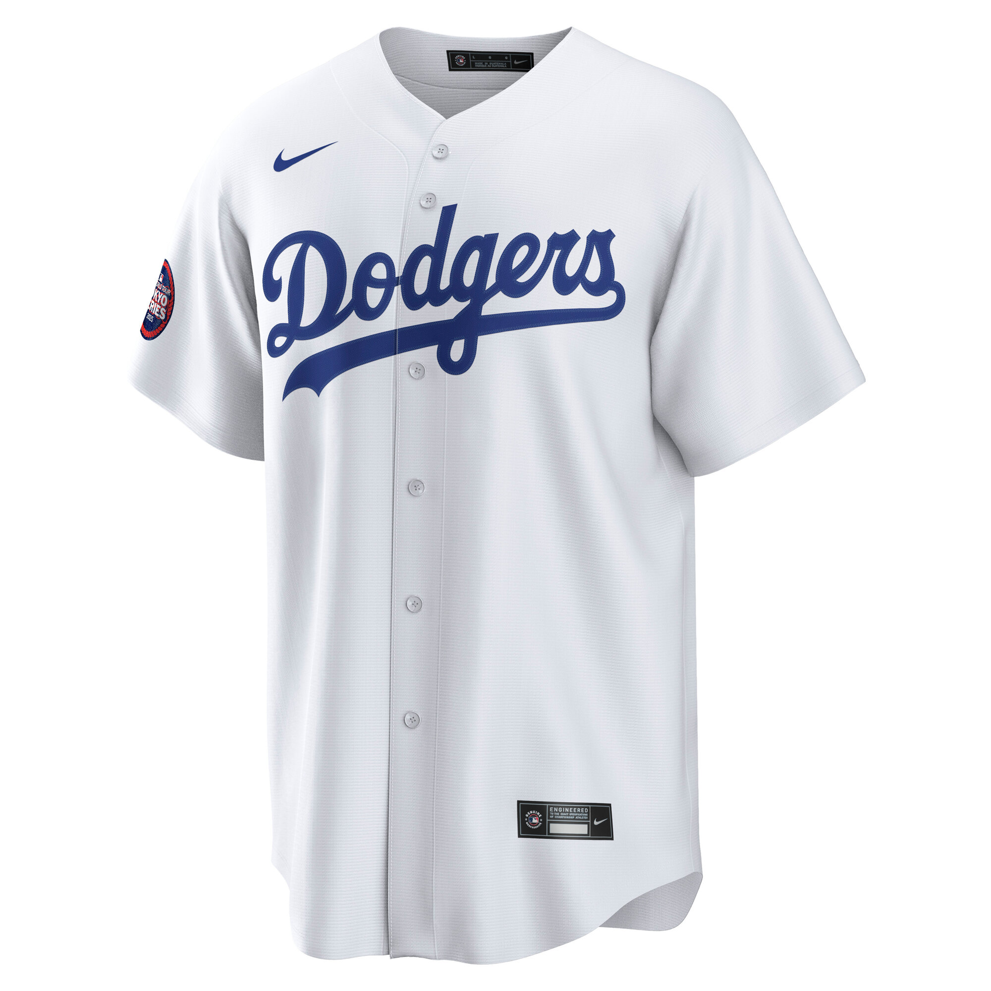 Los Angeles Dodgers Shohei Ohtani White 2025 World Tour: Tokyo Series Home Kanji Player MLB Jersey Men's