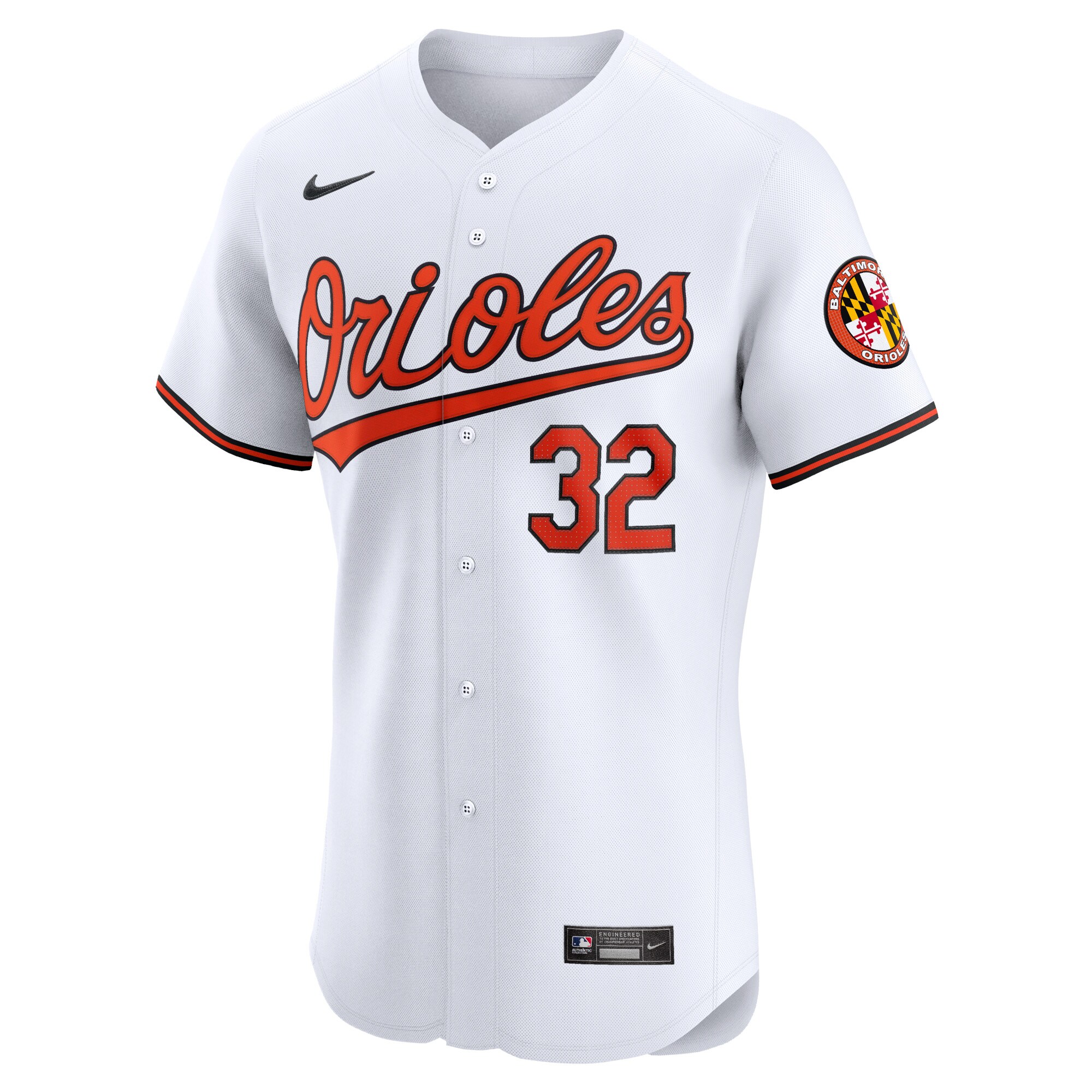 Baltimore Orioles Ryan O'Hearn White Home Elite Player MLB Jersey Men's