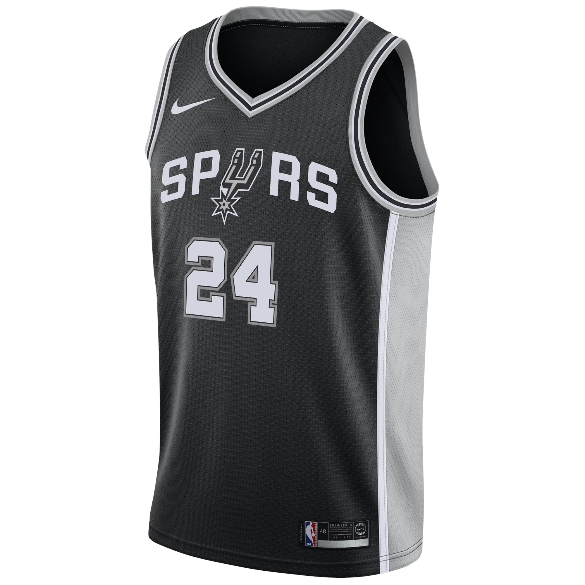 San Antonio Spurs Icon Swingman Devin Vassell NBA Jersey Men's