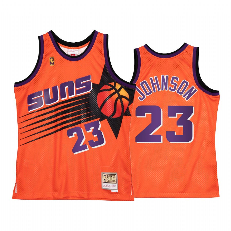 Phoenix Suns Cameron Johnson 23 Orange Reload 2.0 NBA Jersey Men's