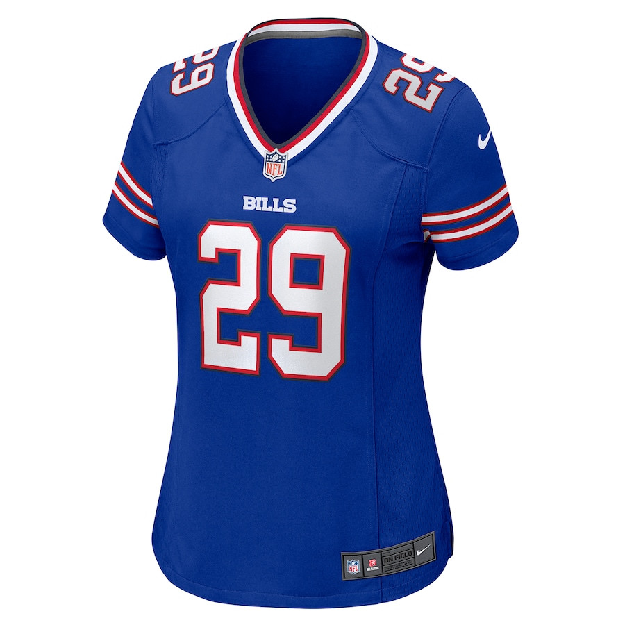 Brandon Codrington 29 Buffalo Bills Game Royal NFL Jersey Women's