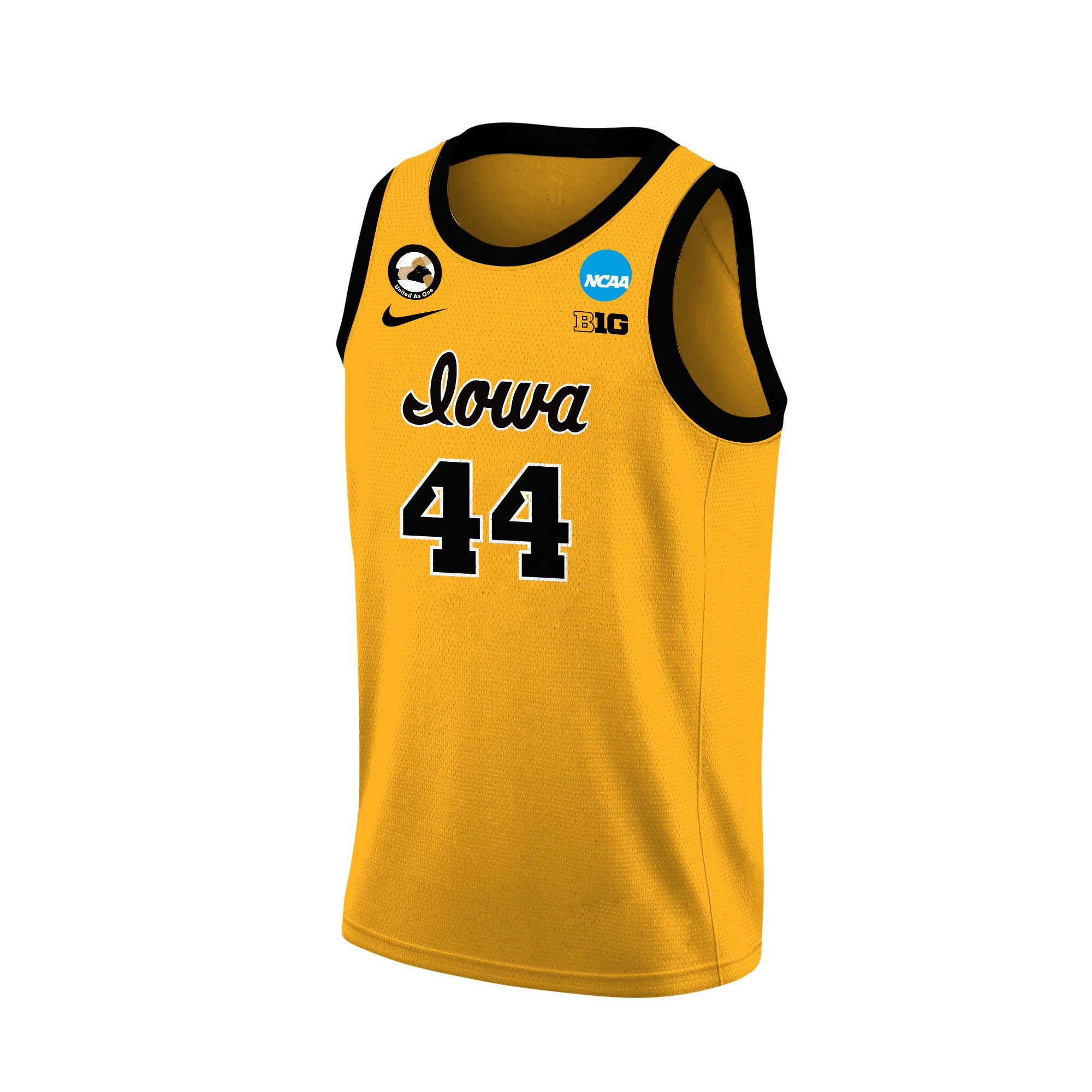 Addison O'Grady 44 Iowa Hawkeyes 2024 Yellow Unisex NCAA Jersey Unisex