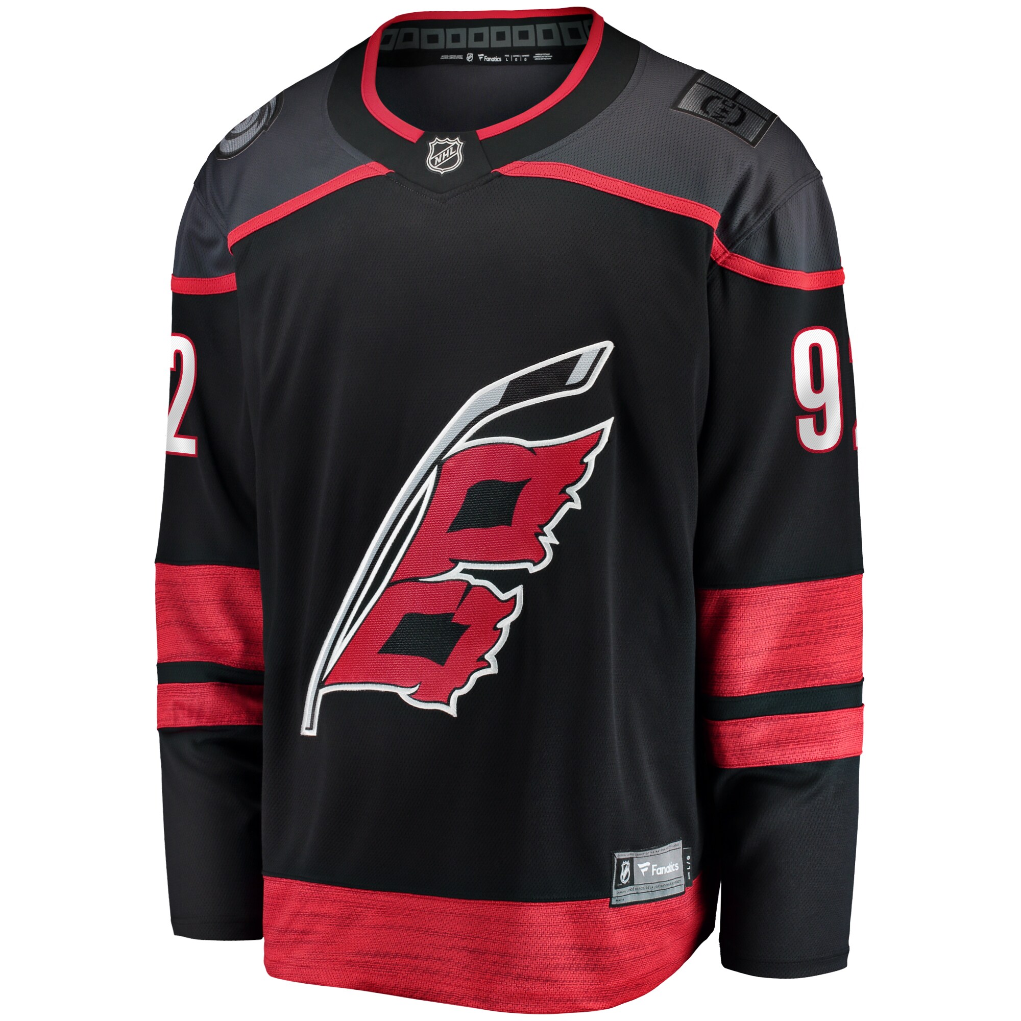 Carolina Hurricanes Evgeny Kuznetsov Black Home Breakaway NHL Jersey Men's