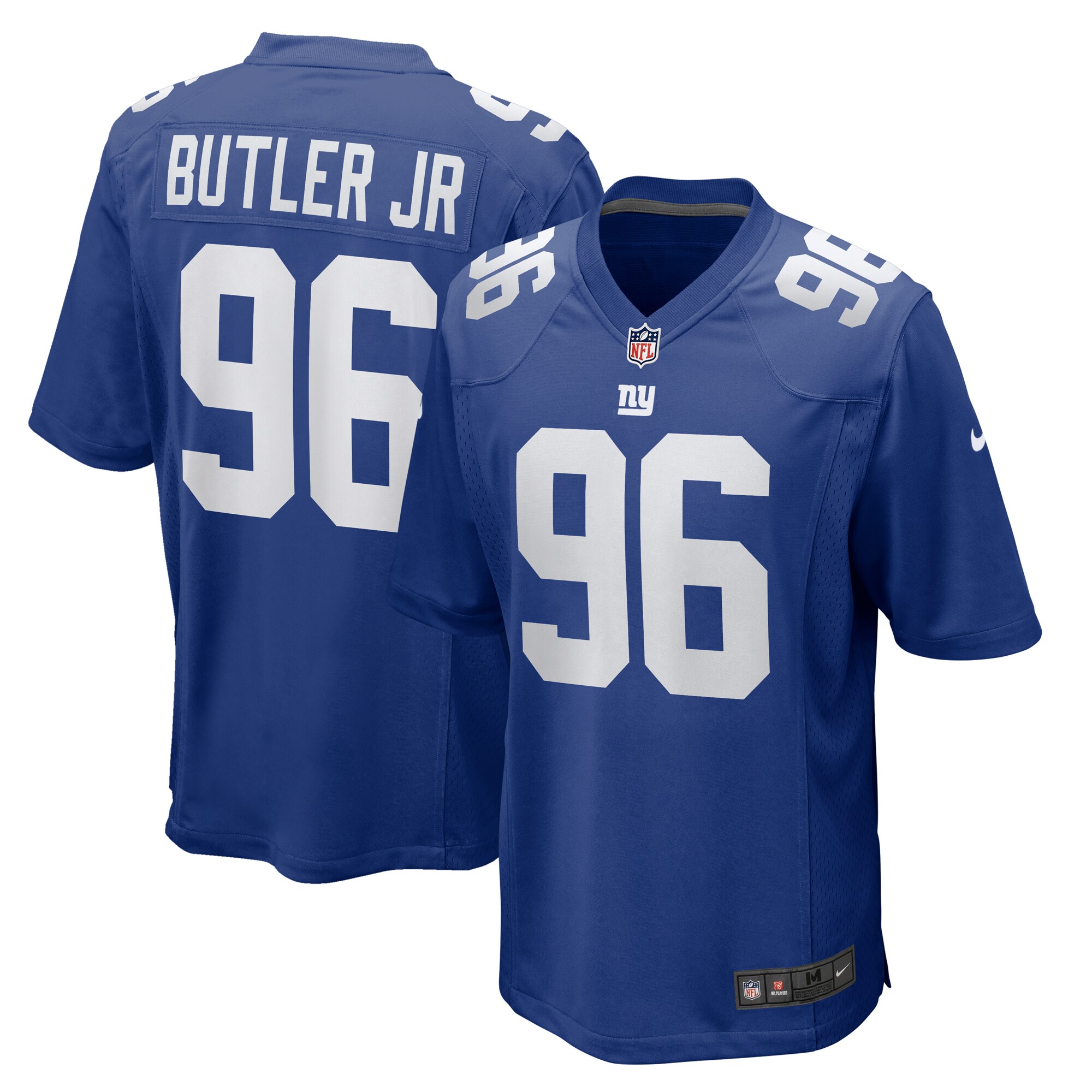 New York Giants Vernon Butler Jr. Royal Team Game NFL Jersey Men's