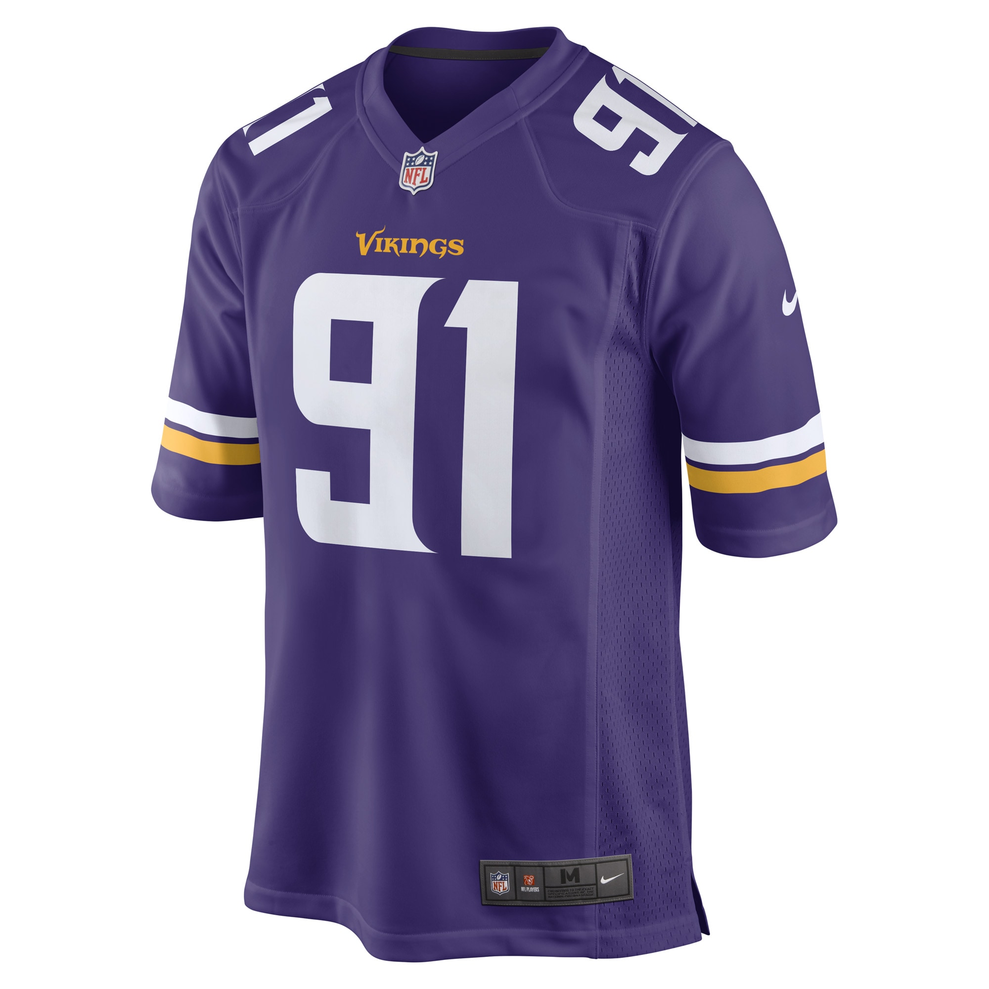 Minnesota Vikings Patrick Jones II Purple Team Game Player NFL Jersey Men's