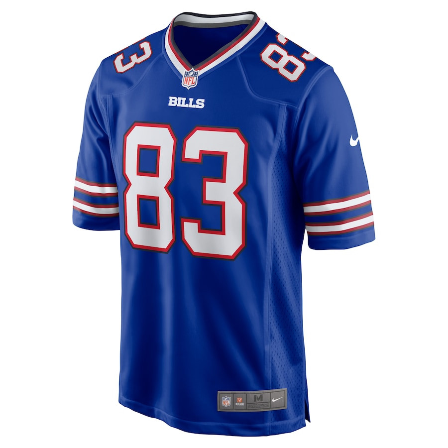 Tre McKitty 83 Buffalo Bills Team Game Royal NFL Jersey Men's