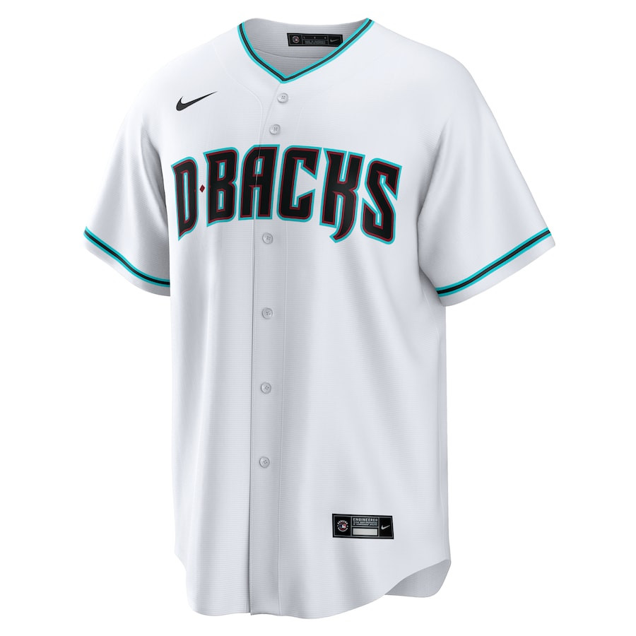 Arizona Diamondbacks Alternate Custom White MLB Jersey Men's