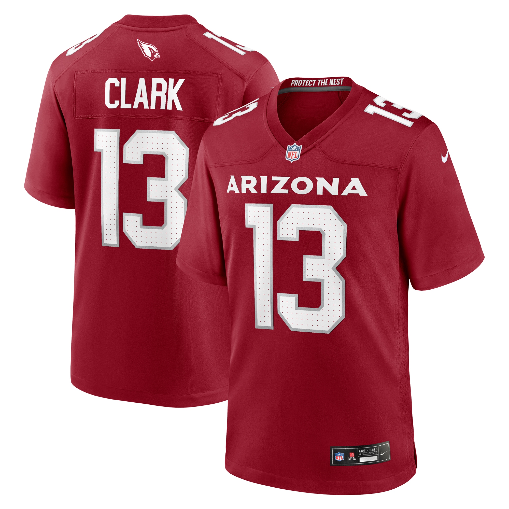 Arizona Cardinals Kei'Trel Clark Cardinal Game NFL Jersey Men's