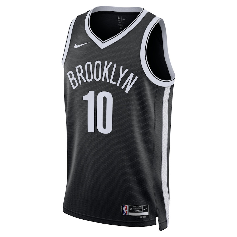 Ben Simmons 10 Brooklyn Nets Unisex Swingman Icon Edition Black NBA Jersey Unisex