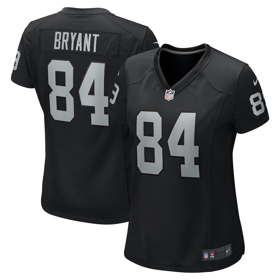 Harrison Bryant 84 Las Vegas Raiders Team Game Black NFL Jersey Women's