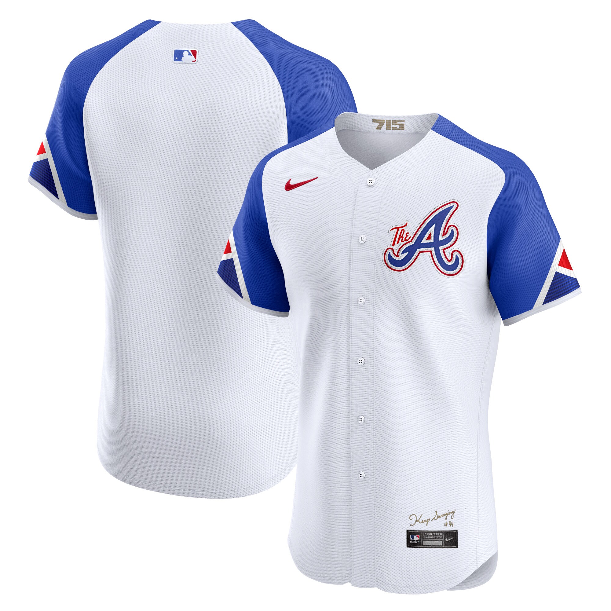 Atlanta Braves White City Connect Elite MLB Jersey Men's