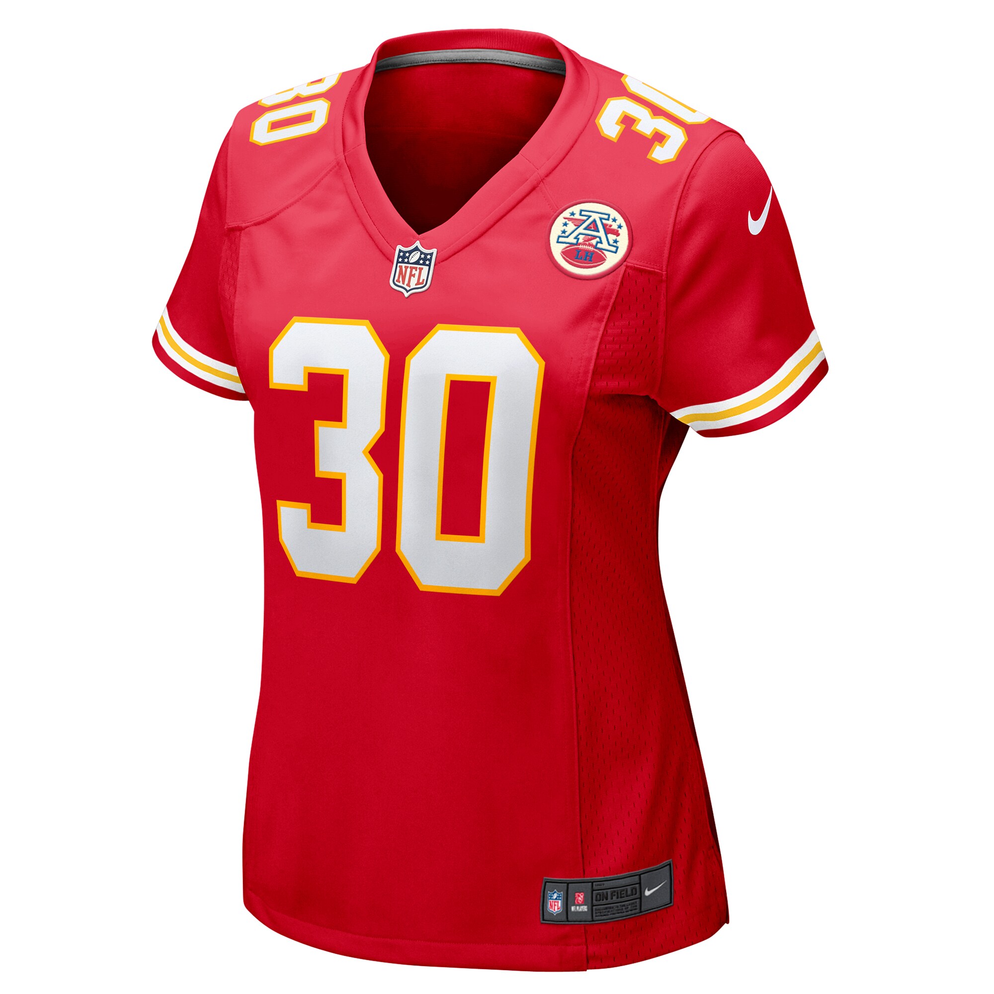 Kansas City Chiefs Chris Roland-Wallace Red Game NFL Jersey Women's