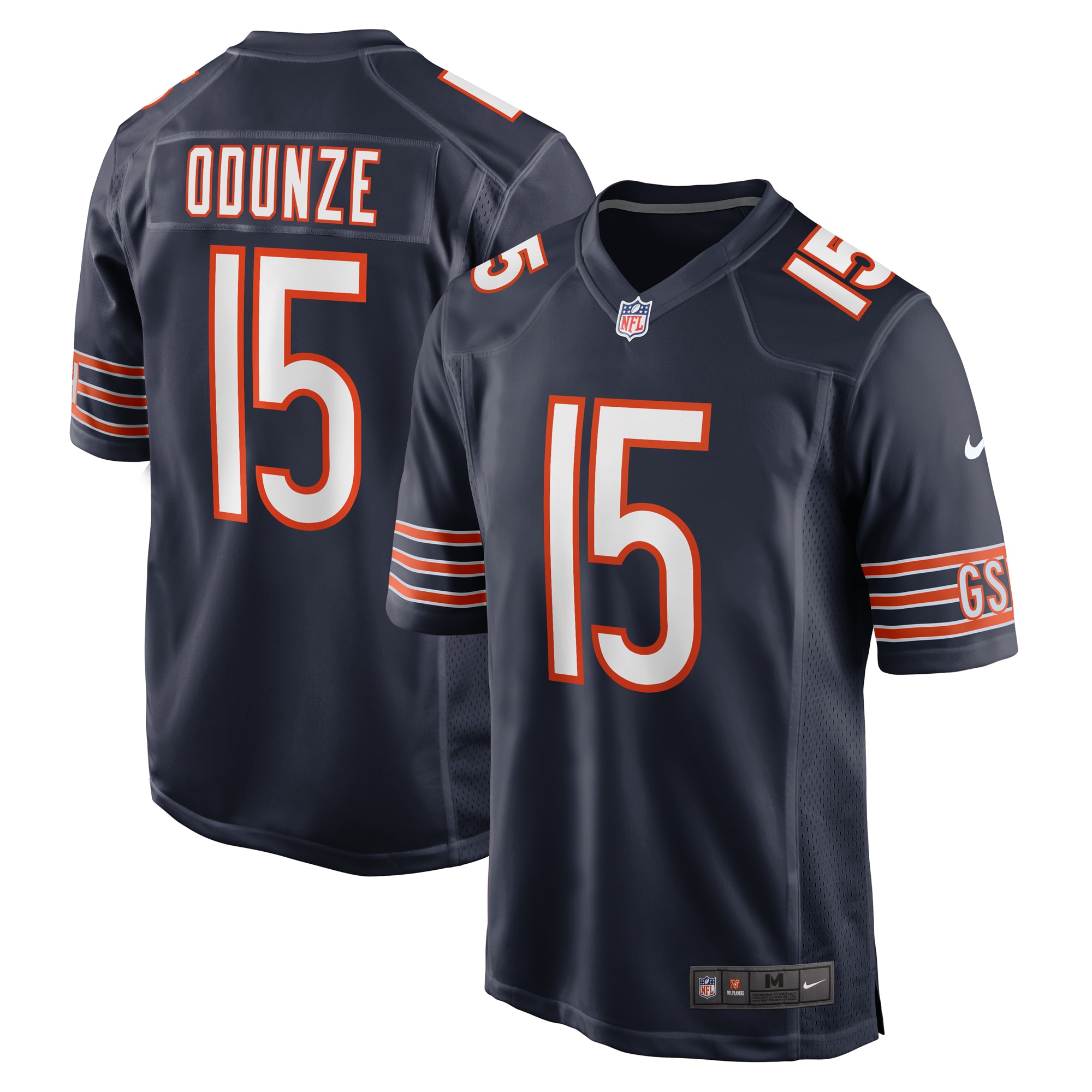 Chicago Bears Rome Odunze Navy Player Game NFL Jersey Men's