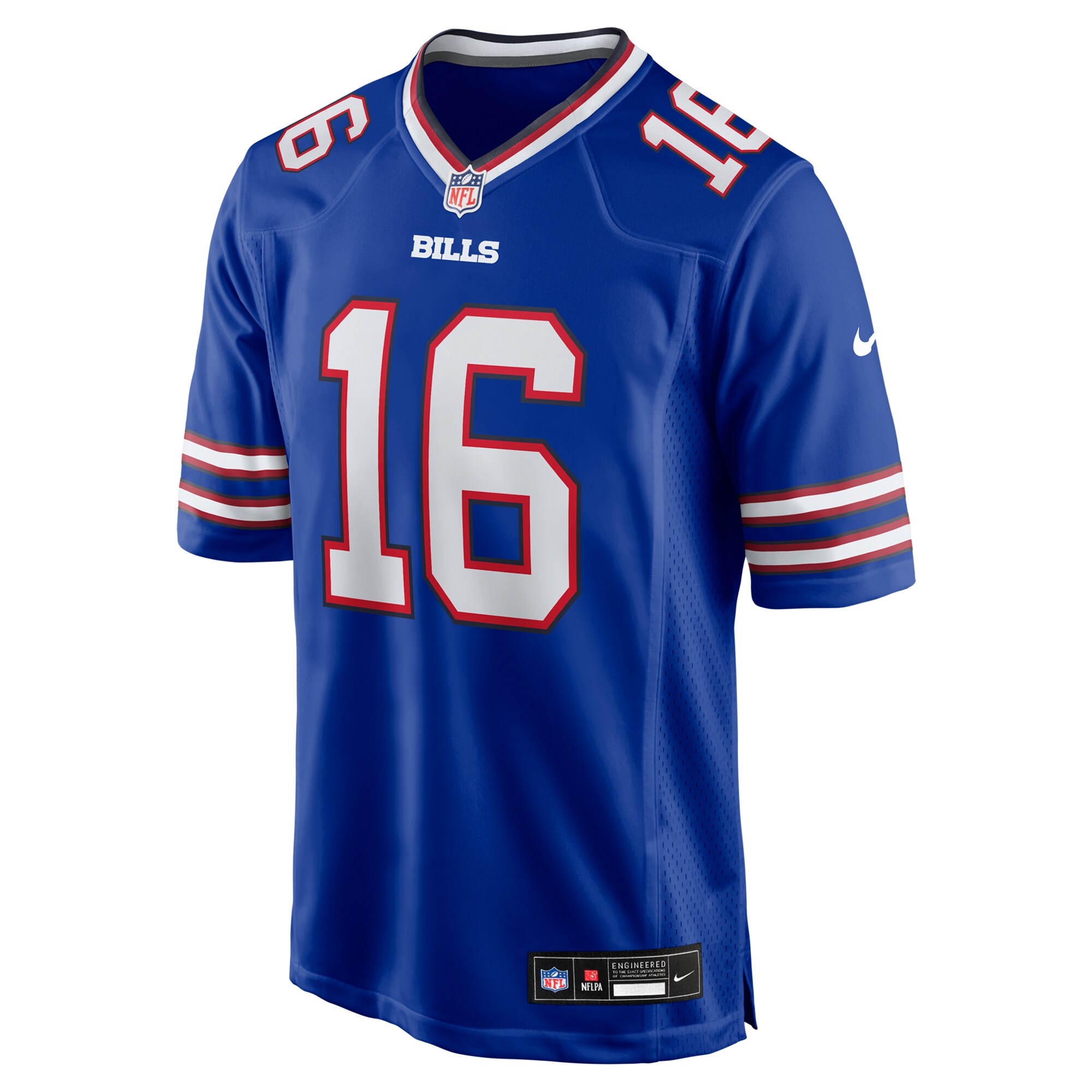 Buffalo Bills Trent Sherfield Royal Game Player NFL Jersey Men's