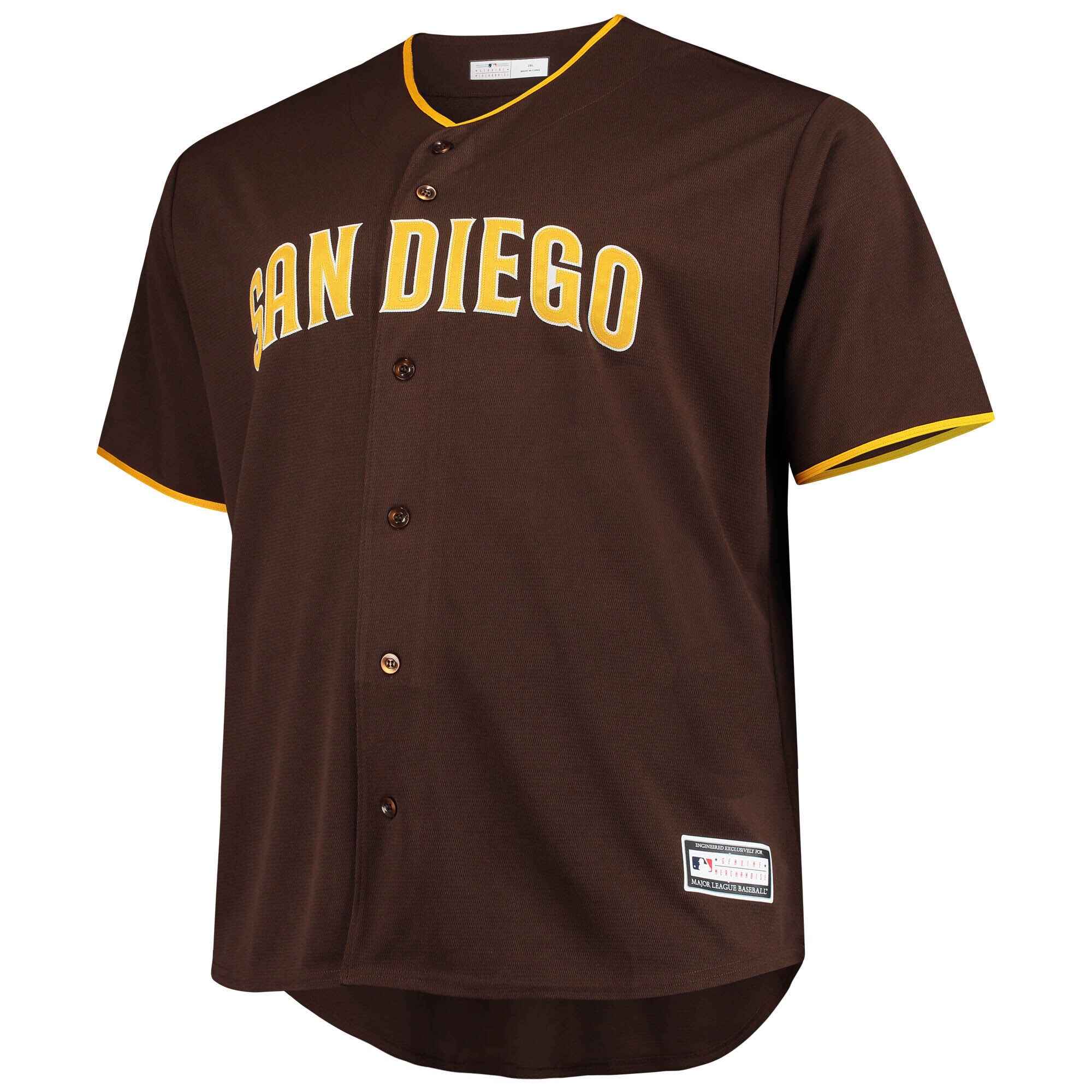 San Diego Padres Fernando Tatis Jr. Brown Big Tall Player MLB Jersey Men's