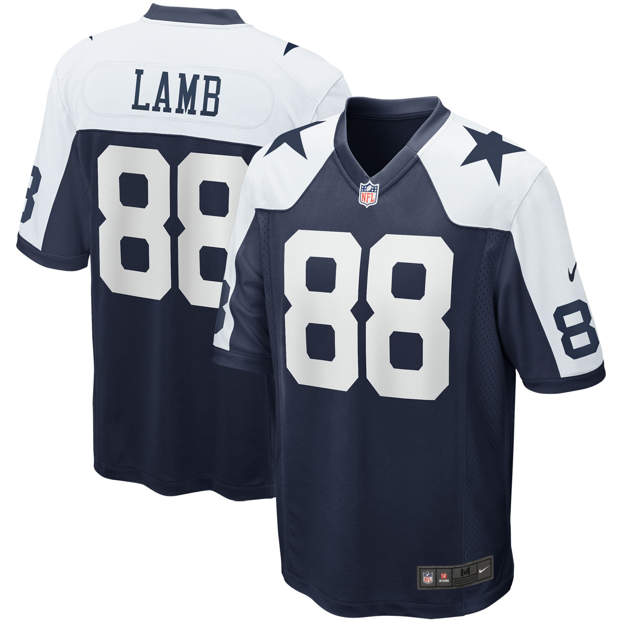 Dallas Cowboys CeeDee Lamb Navy Alternate Game Team NFL Jersey Men's