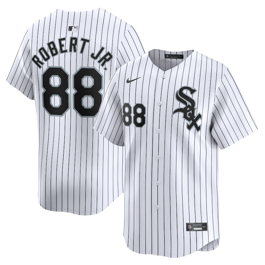 Luis Robert Jr. 88 Chicago White Sox Home Limited Player White MLB Jersey Men's
