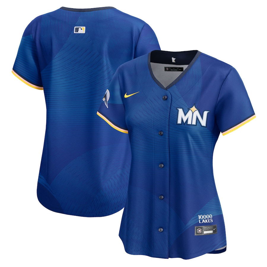 Minnesota Twins 2024 City Connect Limited Royal MLB Jersey Women's
