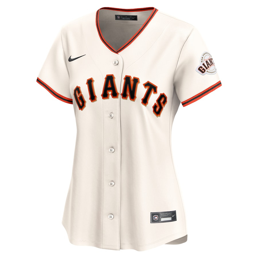 Joey Bart 21 San Francisco Giants Home Limited Player Cream MLB Jersey Women's