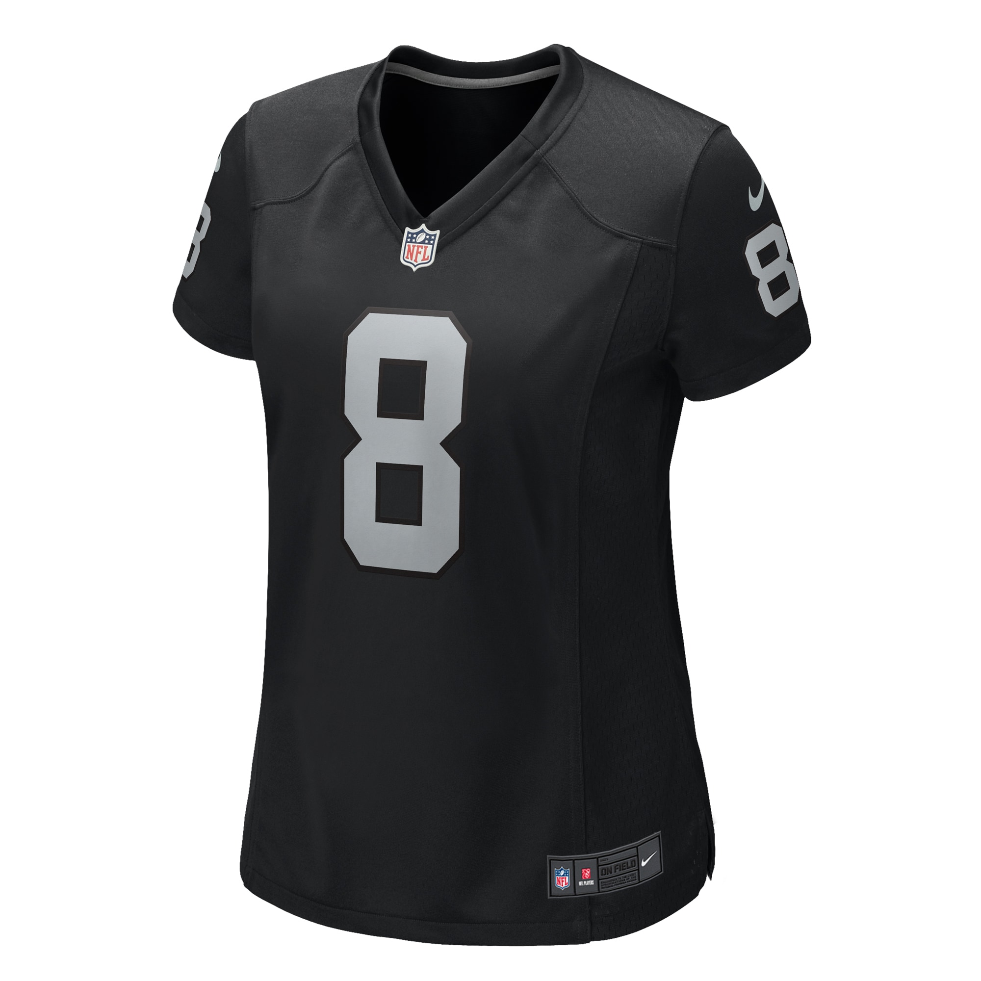 Las Vegas Raiders Ameer Abdullah Black Game NFL Jersey Women's