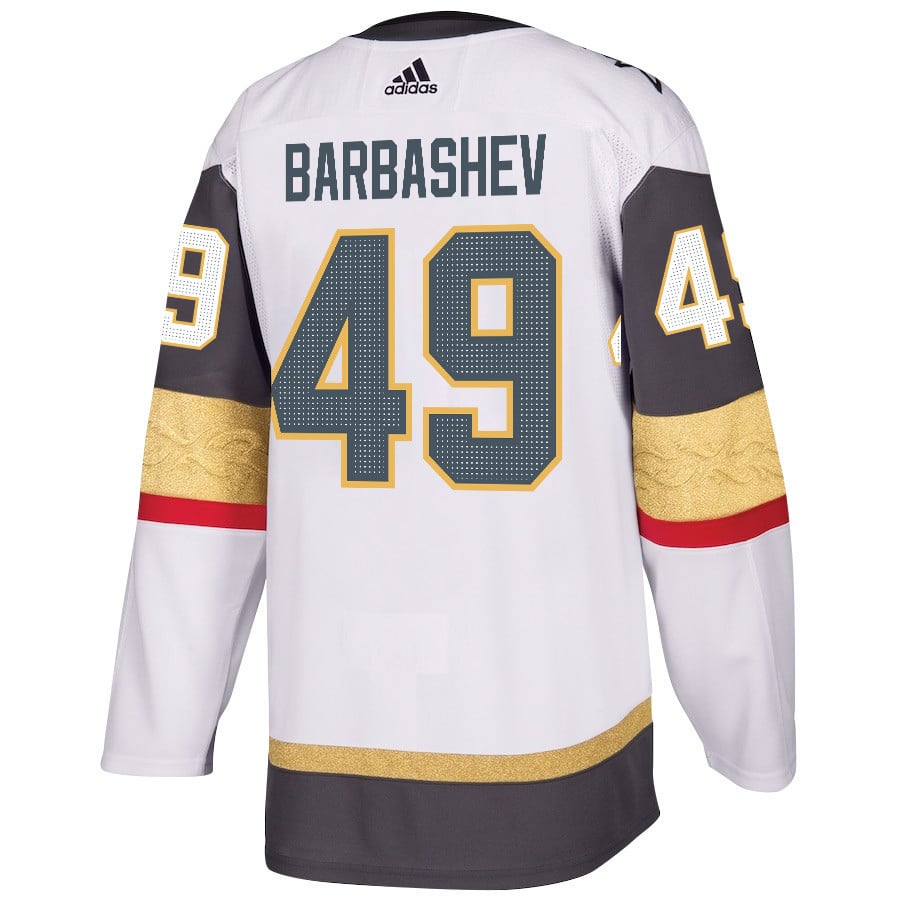Ivan Barbashev 49 Vegas Golden Knights Stanley Cup 2023 Final Patch Away Breakaway White NHL Jersey Men's