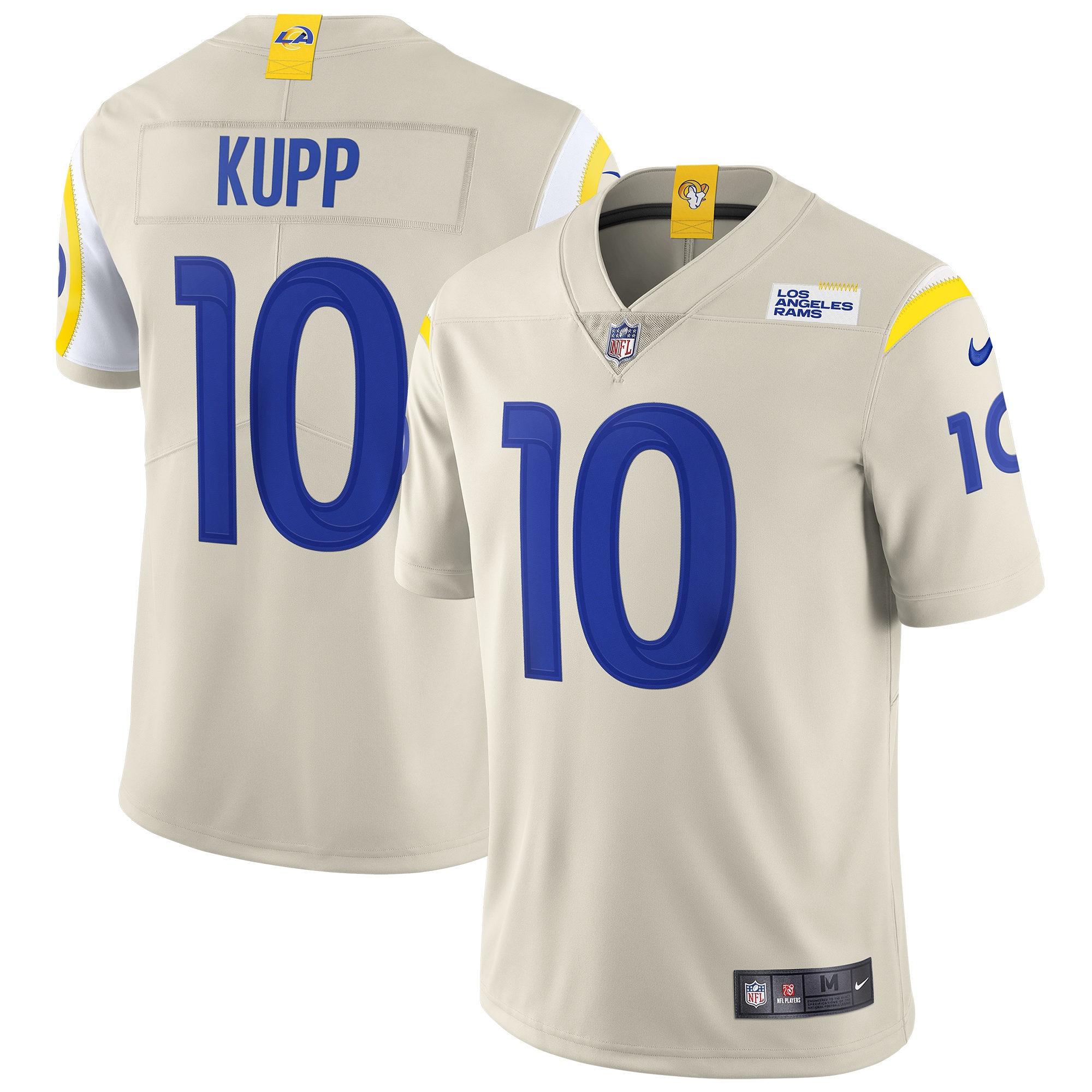 Los Angeles Rams Cooper Kupp Bone Vapor Limited NFL Jersey Men's
