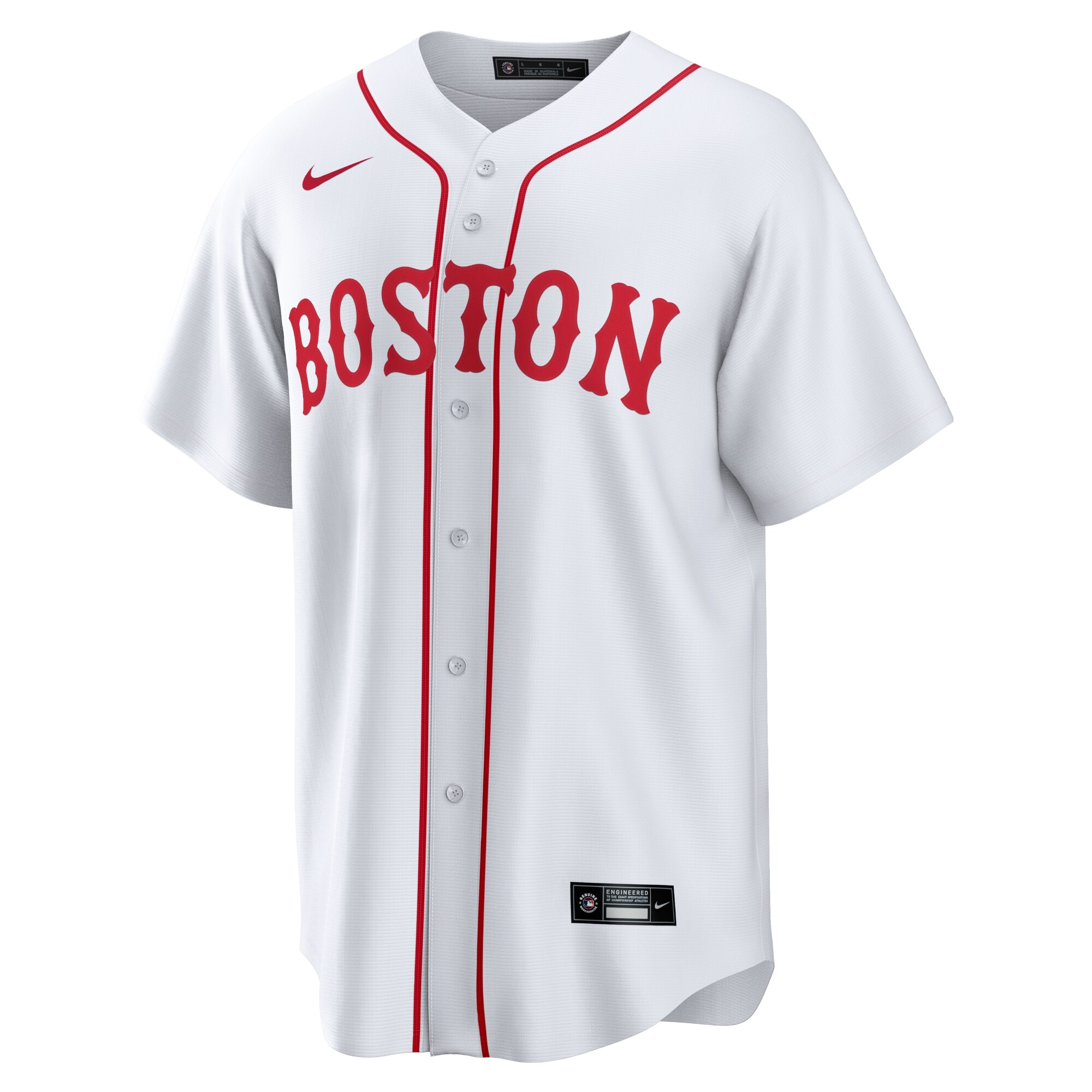 Boston Red Sox White Alternate Team MLB Jersey Men's