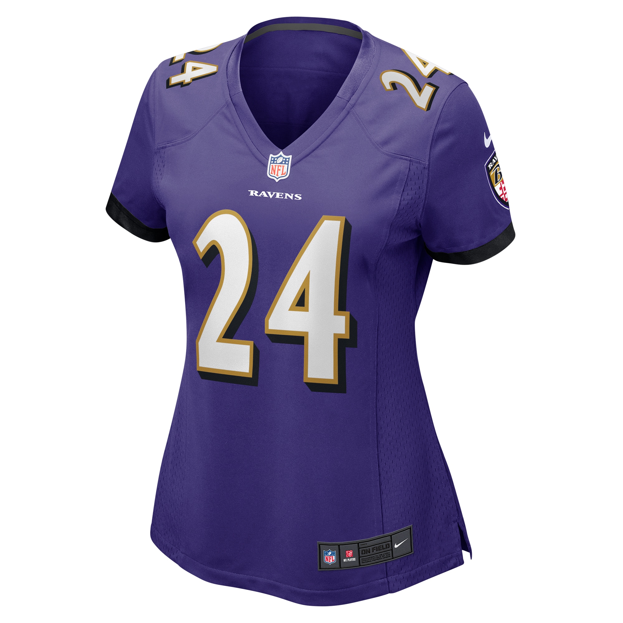 Baltimore Ravens Beau Brade Purple Game NFL Jersey Women's