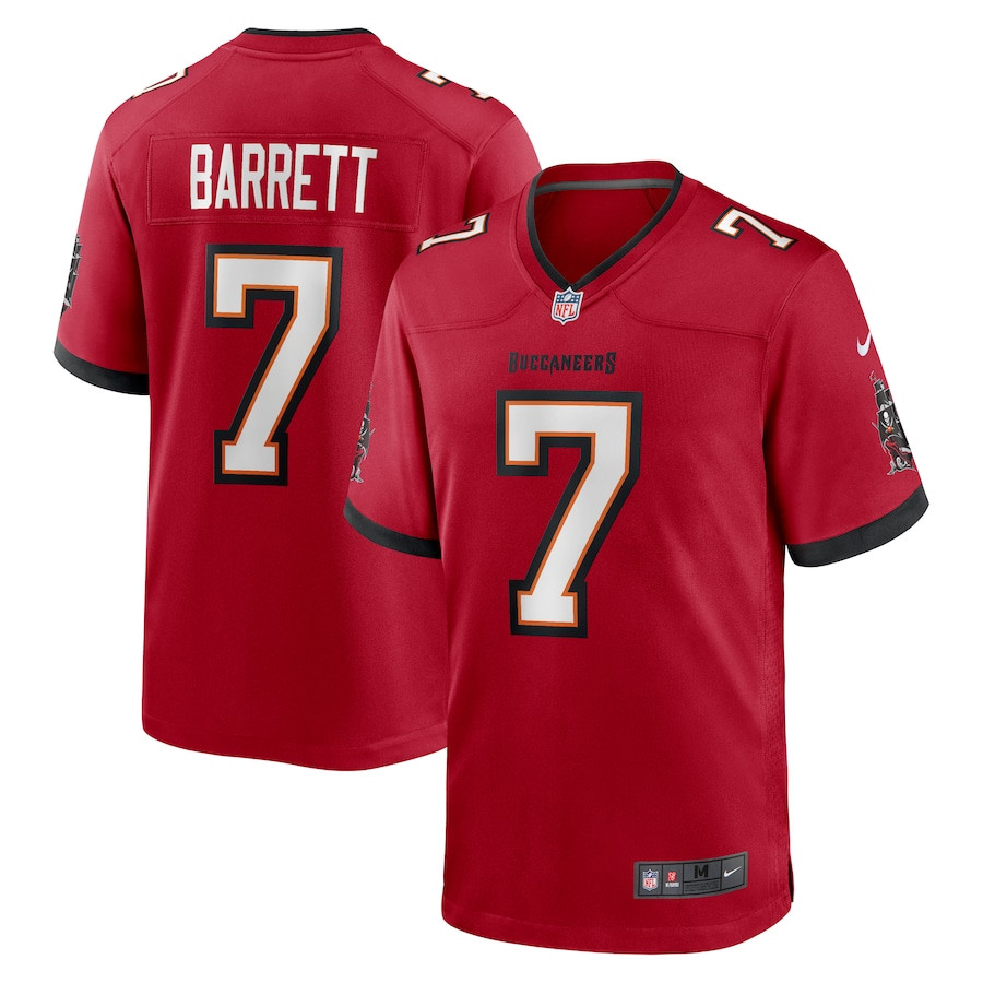 Shaquil Barrett 7 Tampa Bay Buccaneers Game Red NFL Jersey Men's
