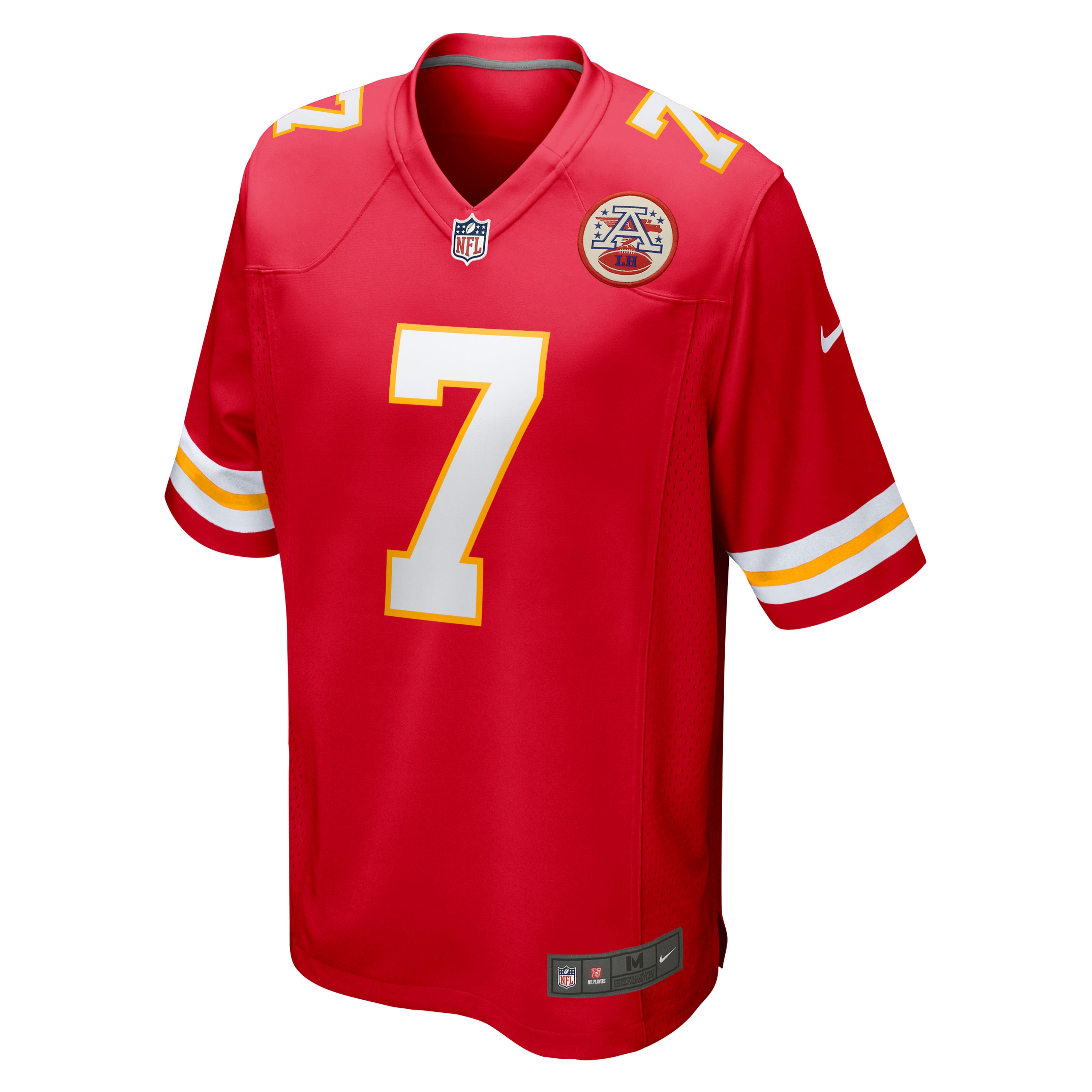 Kansas City Chiefs Harrison Butker Red Game NFL Jersey Men's