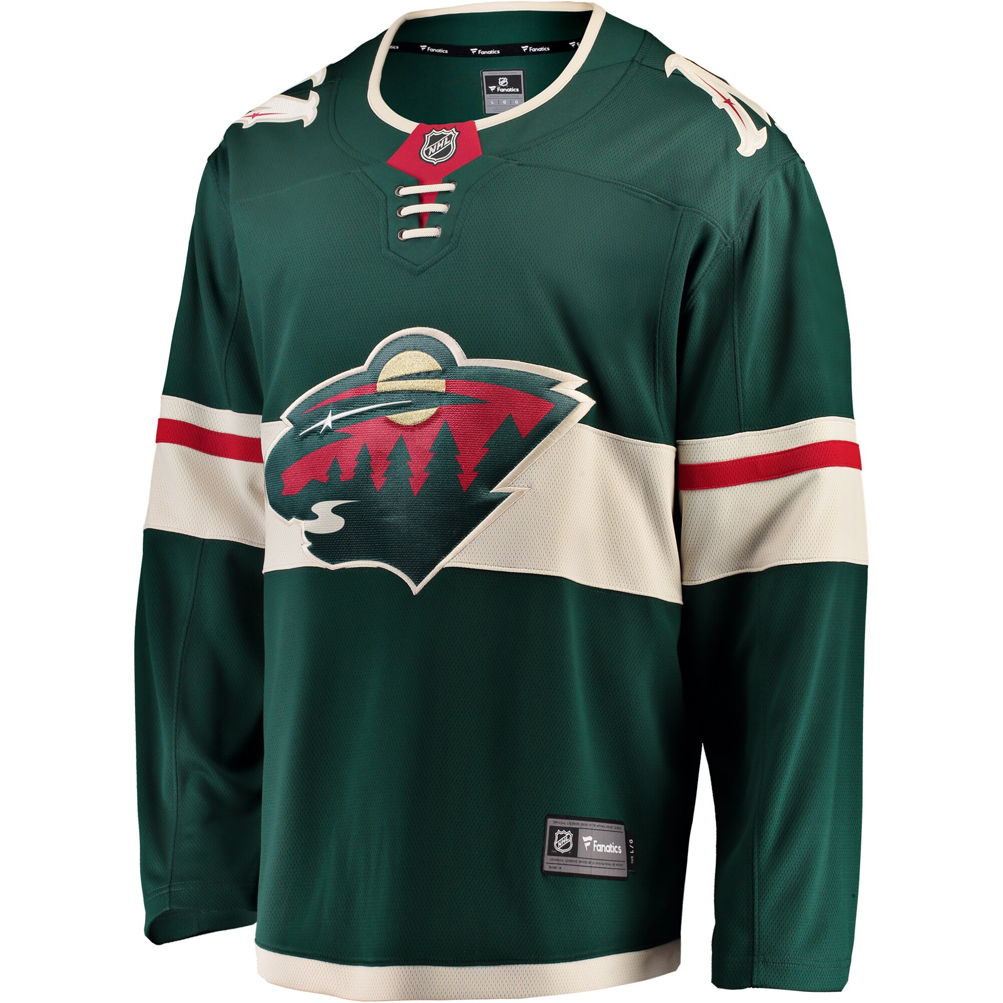 Minnesota Wild Green Breakaway Home NHL Jersey Men's