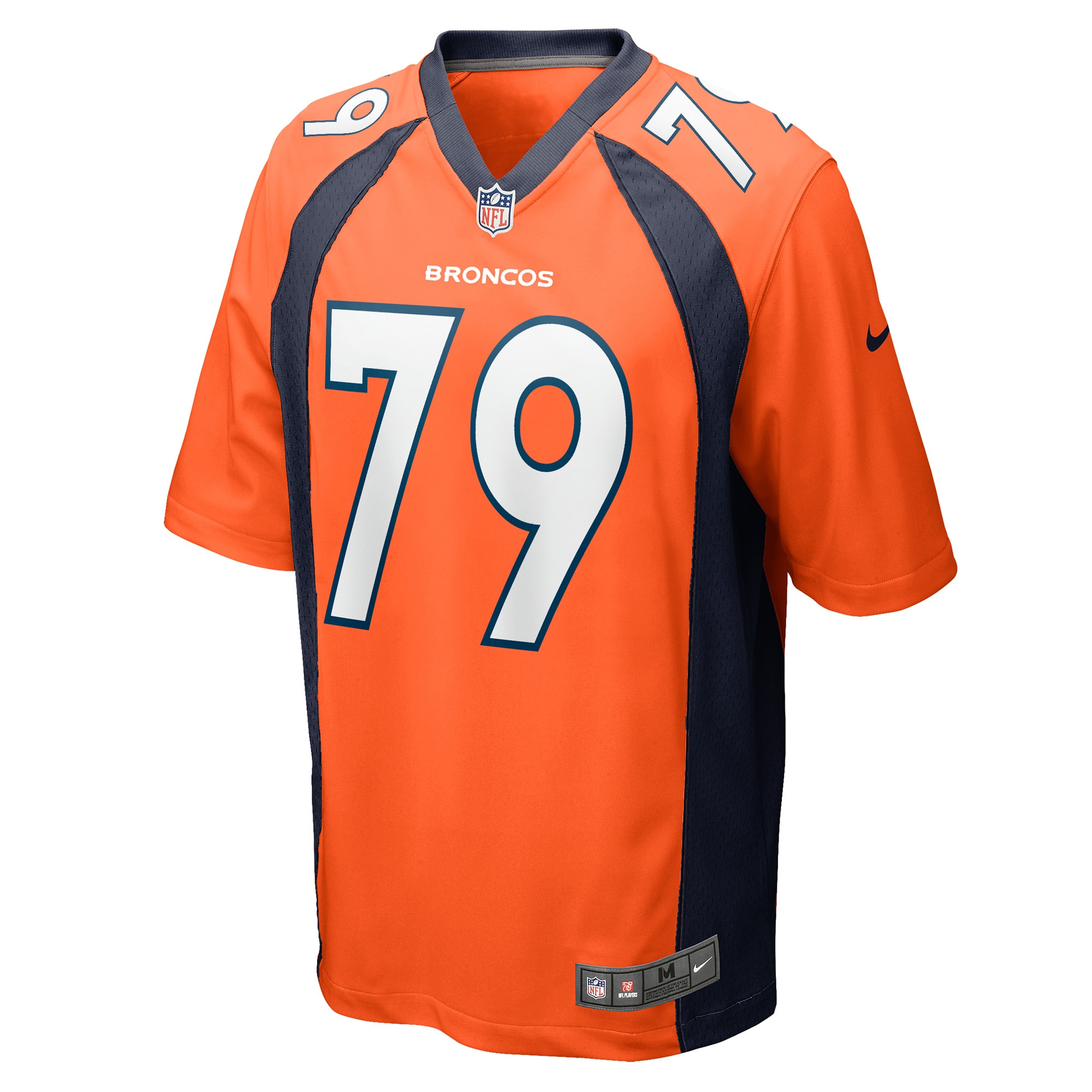 Denver Broncos Lloyd Cushenberry III Orange Game Player NFL Jersey Men's