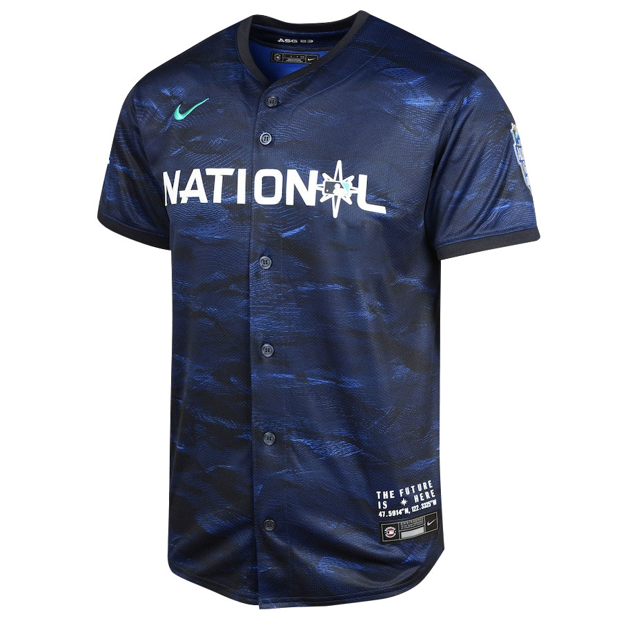 Freddie Freeman 5 Los Angeles Dodgers Signed Home Run 2023 All Star Game Limited Player Royal MLB Jersey Youth