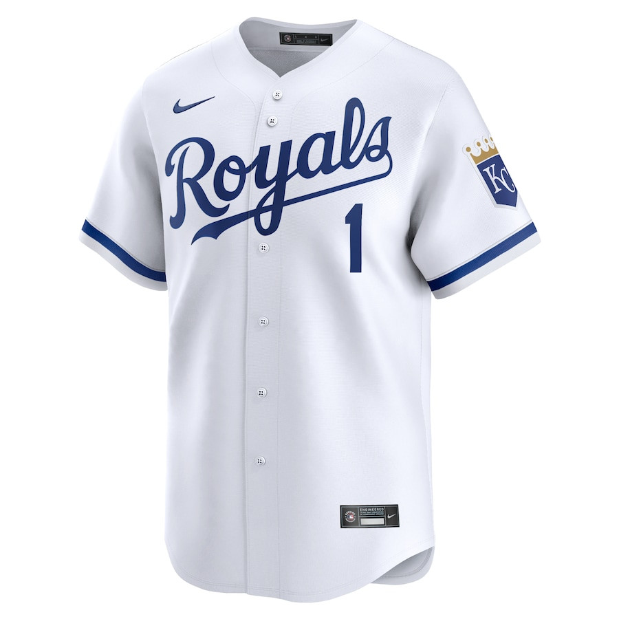 MJ Melendez 1 Kansas City Royals Home Limited Player White MLB Jersey Men's