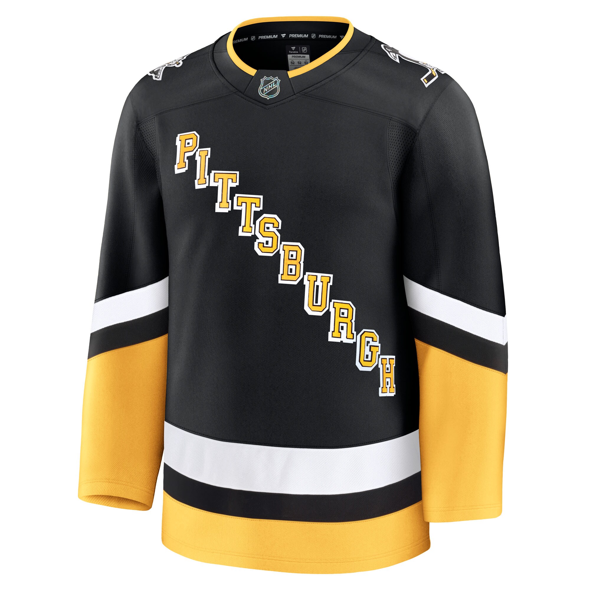 Pittsburgh Penguins Black Alternate Premium NHL Jersey Men's