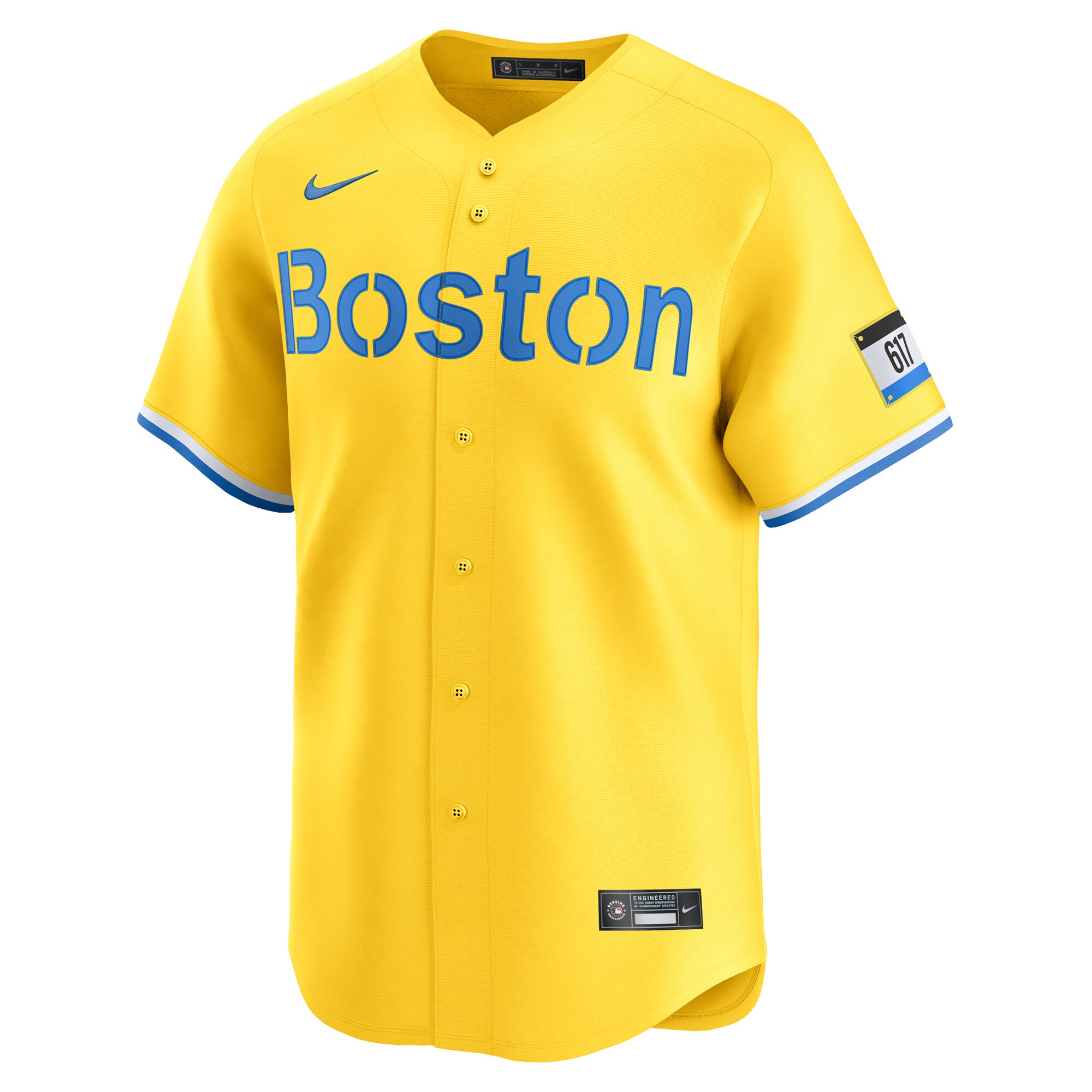 Boston Red Sox Rafael Devers Gold City Connect Limited Player MLB Jersey Men's