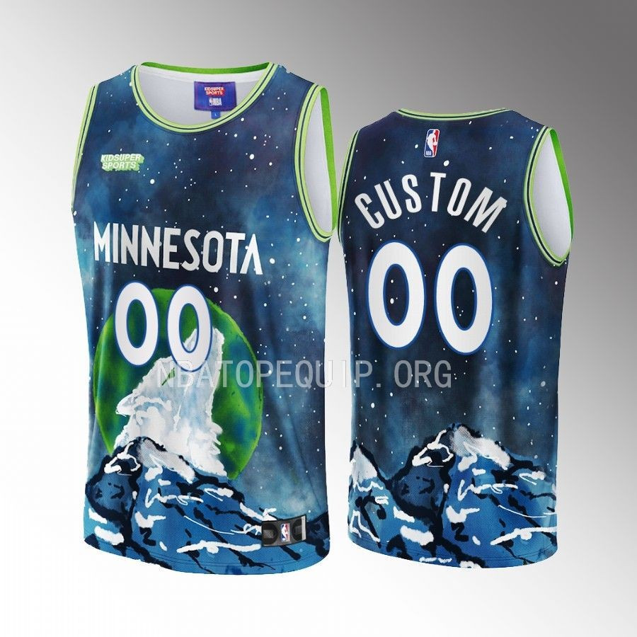 Custom Minnesota Timberwolves KidSuper Studio Unisex Hometown NBA Jersey Unisex