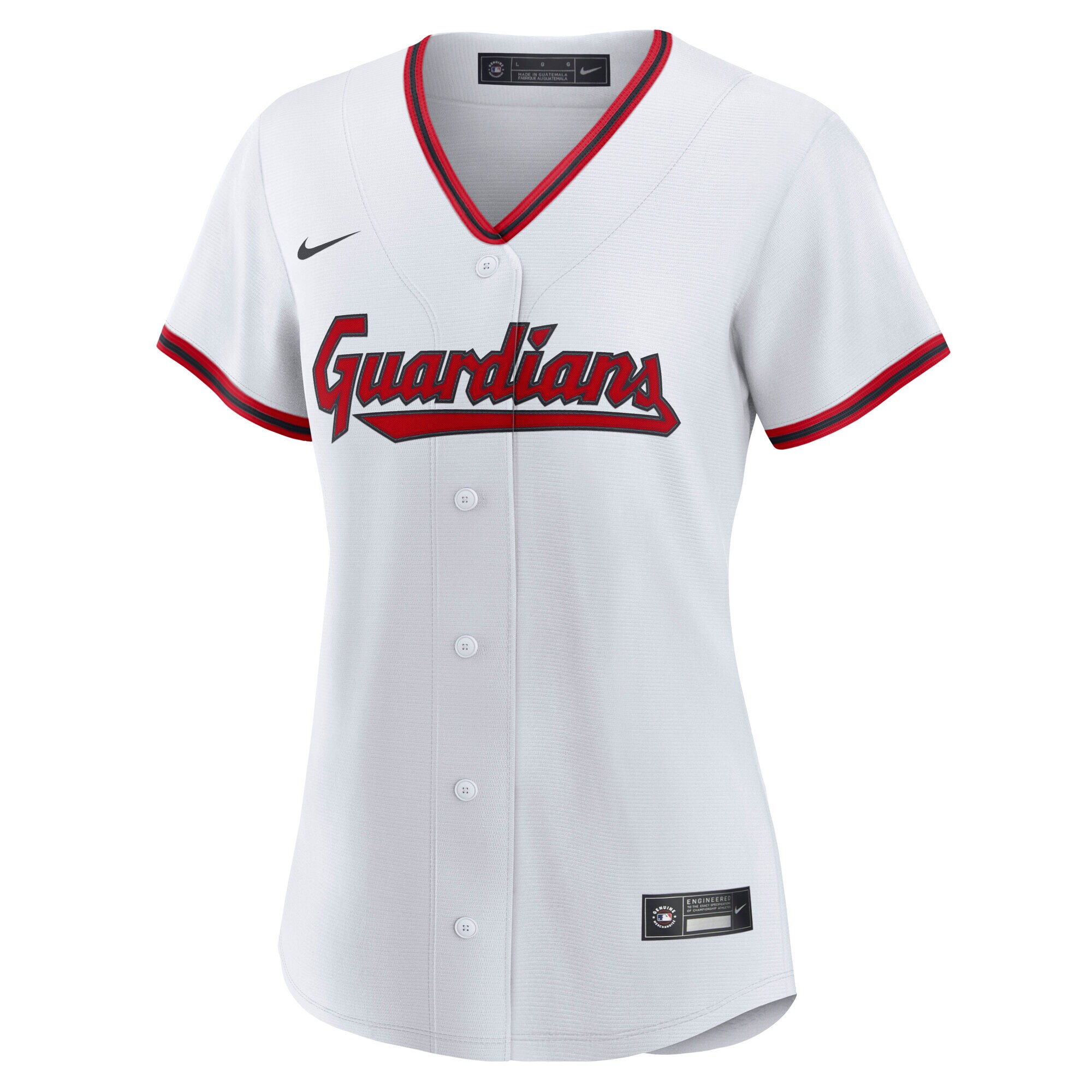 Cleveland Guardians Jose Ramirez White Home 2.0 Player MLB Jersey Women's