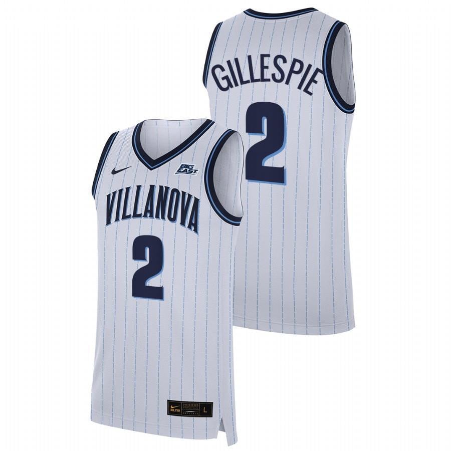 Collin Gillespie White Villanova Wildcats 2023 Home College NCAA Jersey Men's
