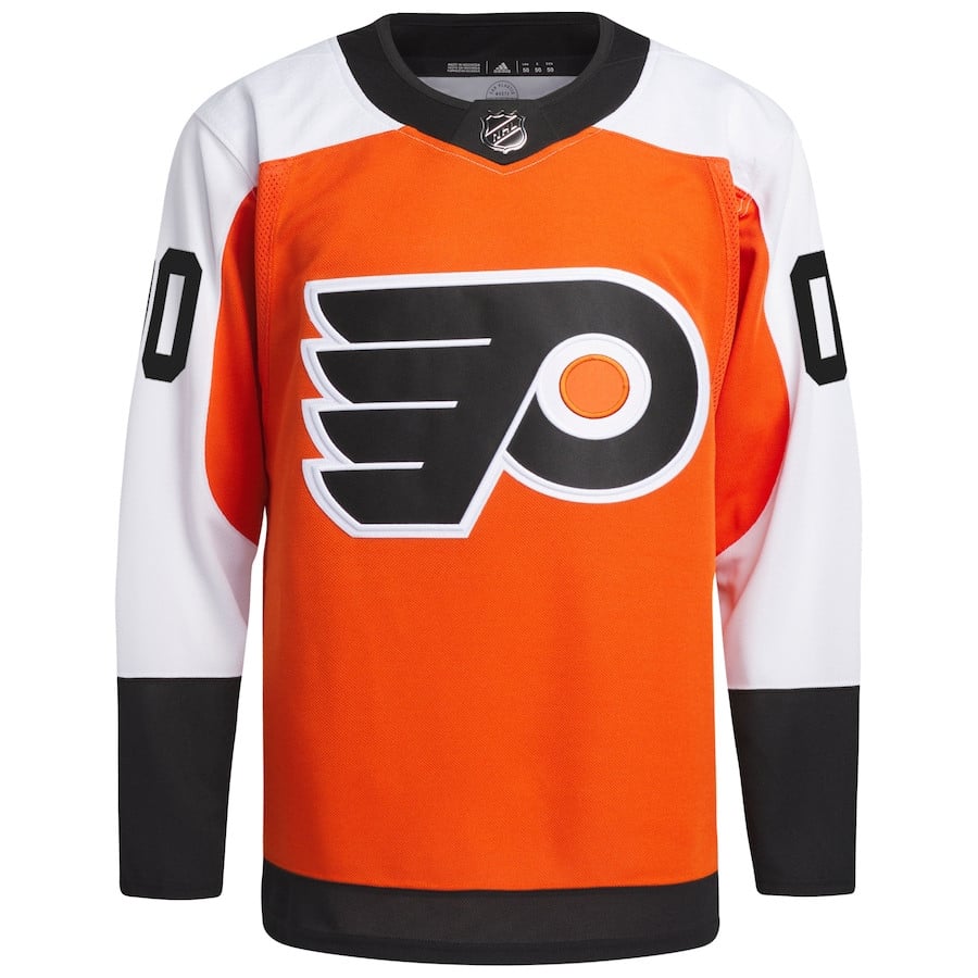 Philadelphia Flyers Home Primegreen Custom Burnt Orange NHL Jersey Men's