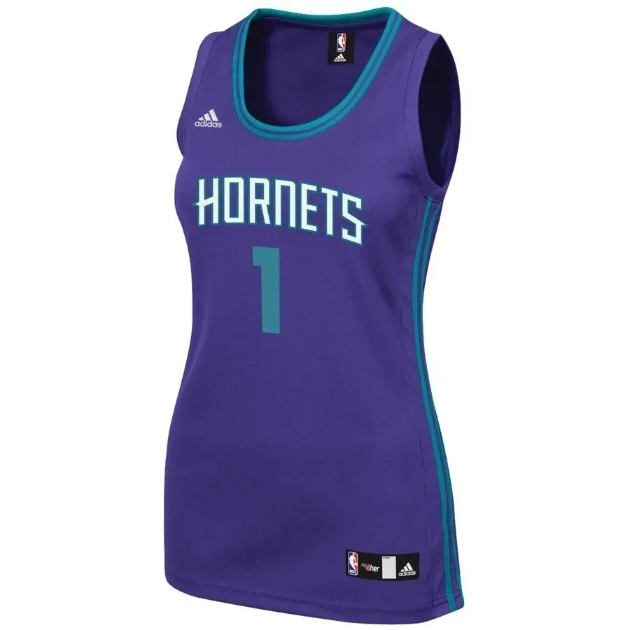 Malik Monk Charlotte Hornets Team Purple NBA Jersey Women's