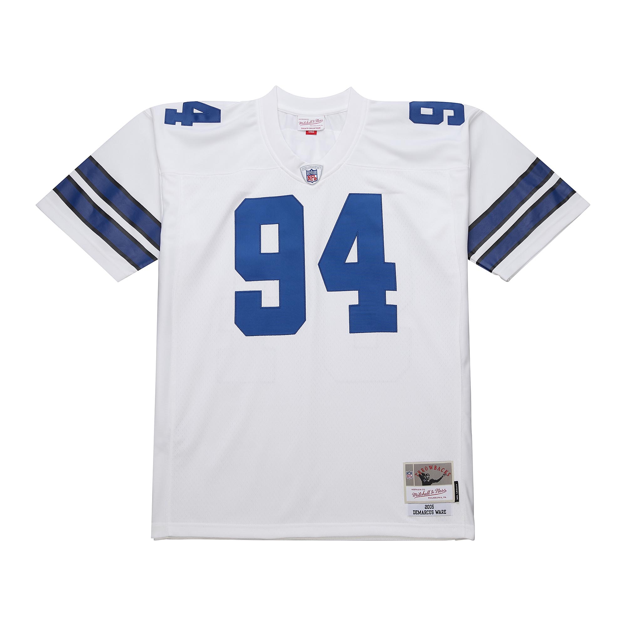 Dallas Cowboys DeMarcus Ware Mitchell Ness White 2005 Legacy NFL Jersey Men's