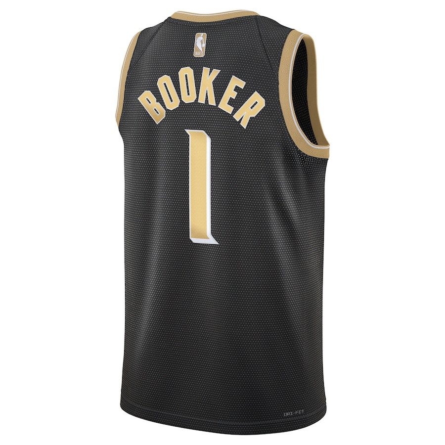 Devin Booker 1 Phoenix Suns Unisex Select Series Swingman Black NBA Jersey Unisex