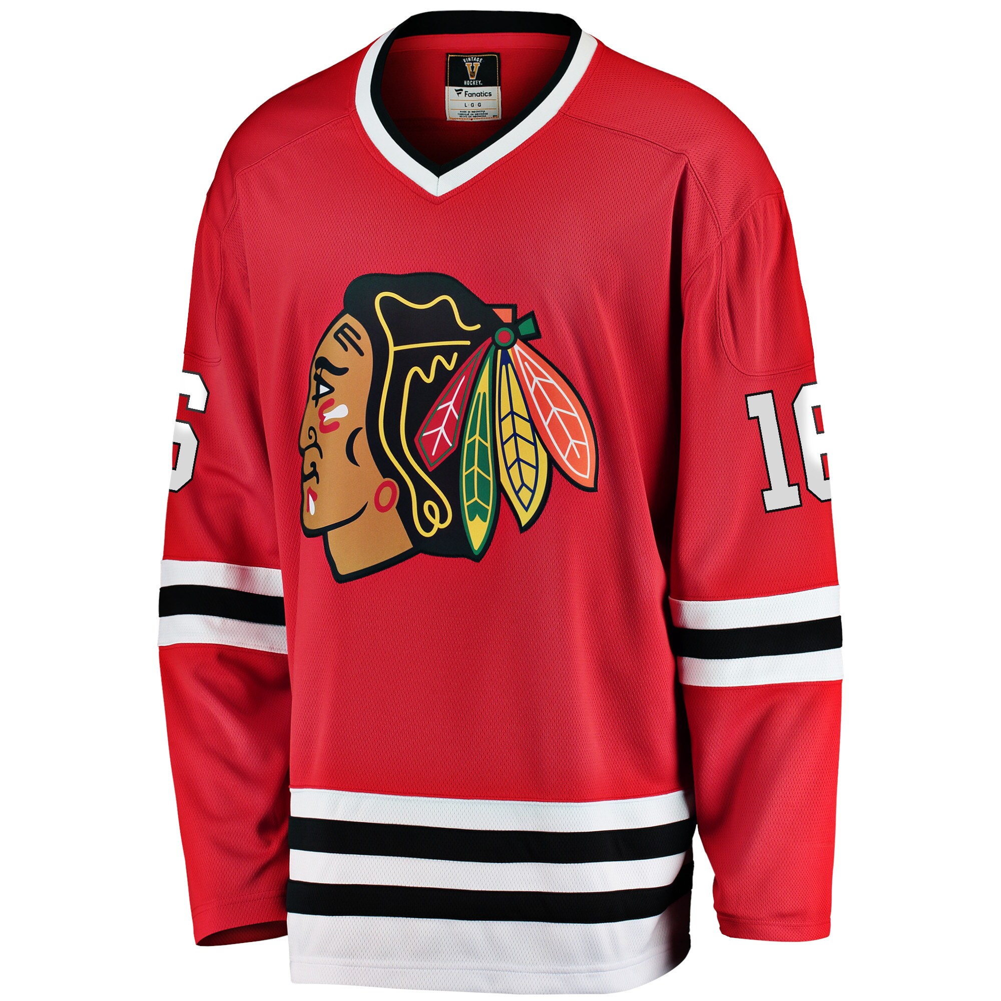 Chicago Blackhawks Eddie Olczyk Red Premier Breakaway Retired Player NHL Jersey Men's