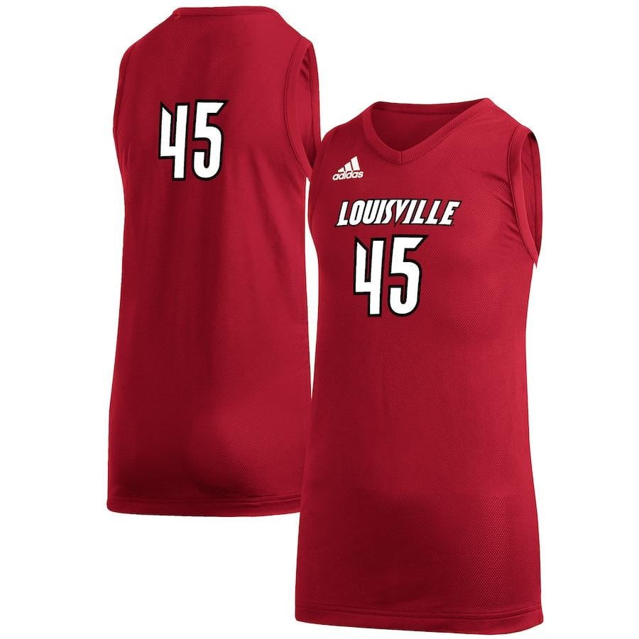 Louisville Cardinal Game Red #45 NCAA Jersey Youth