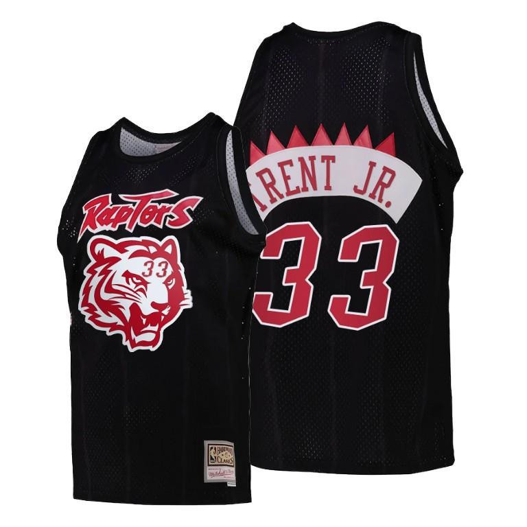 Gary Trent Jr. 33 Raptors Lunar New Year of Tiger Classic NBA Jersey Men's