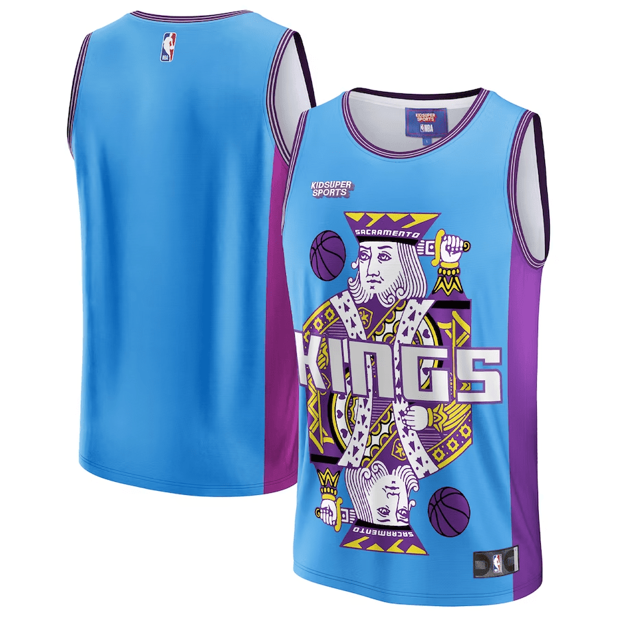 Sacramento Kings KidSuper Studio Unisex Hometown Blue NBA Jersey Unisex
