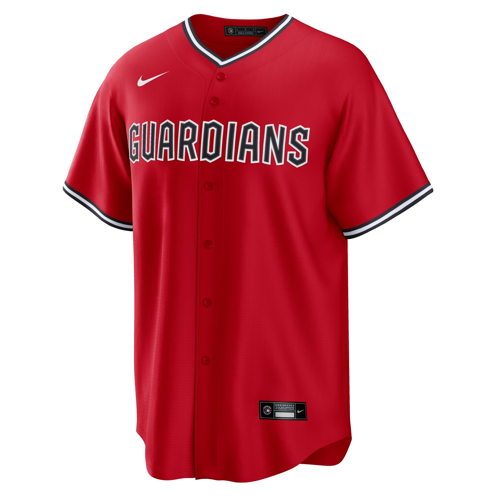 Cleveland Guardians Steven Kwan Red Alternate 2.0 Player MLB Jersey Men's